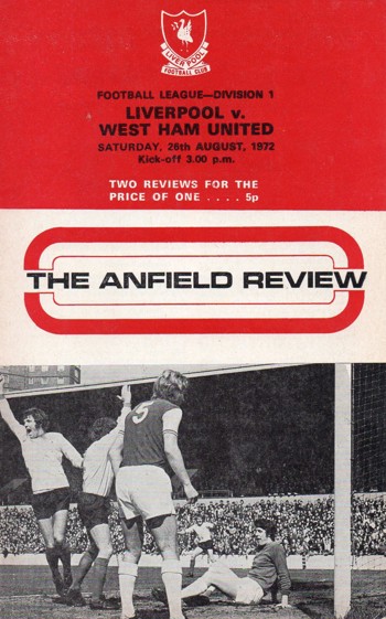 Match programme